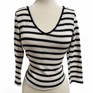 Charlotte Russe Monochrome Knit Top